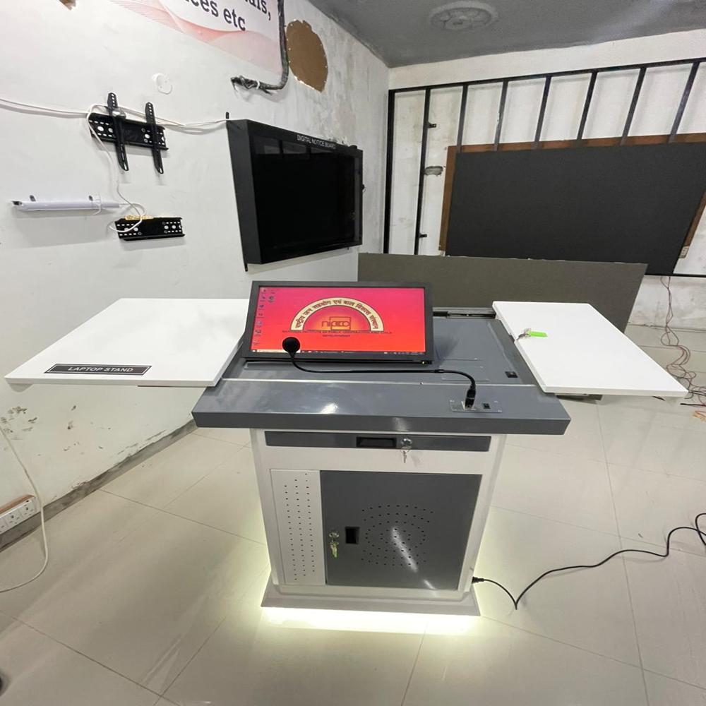 Smart Lecture Podium - Color: Black