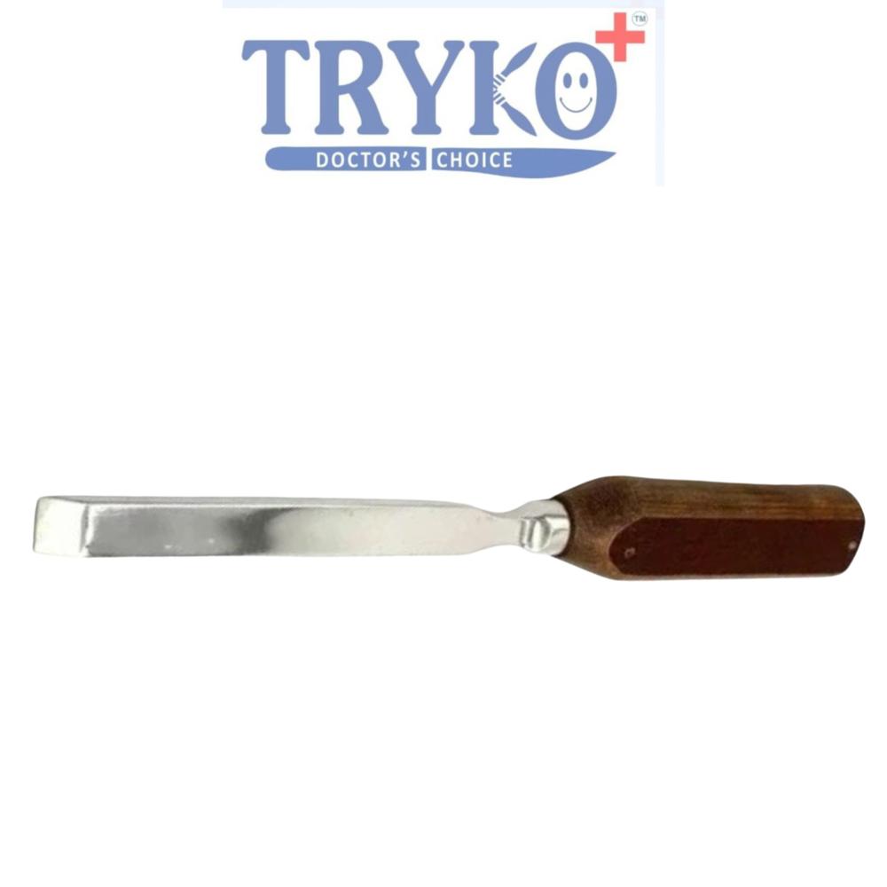 Bone Chisel Straight Fiber Handle 15 mm Brand TRYKO+