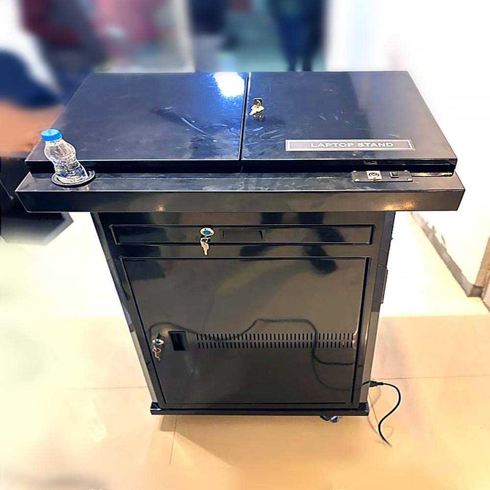 Customized Digital Podium - Color: Black