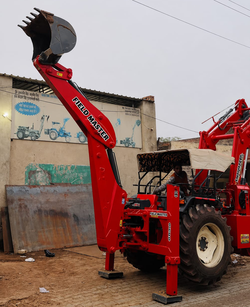 Field Master Tractor Backhoe Loader