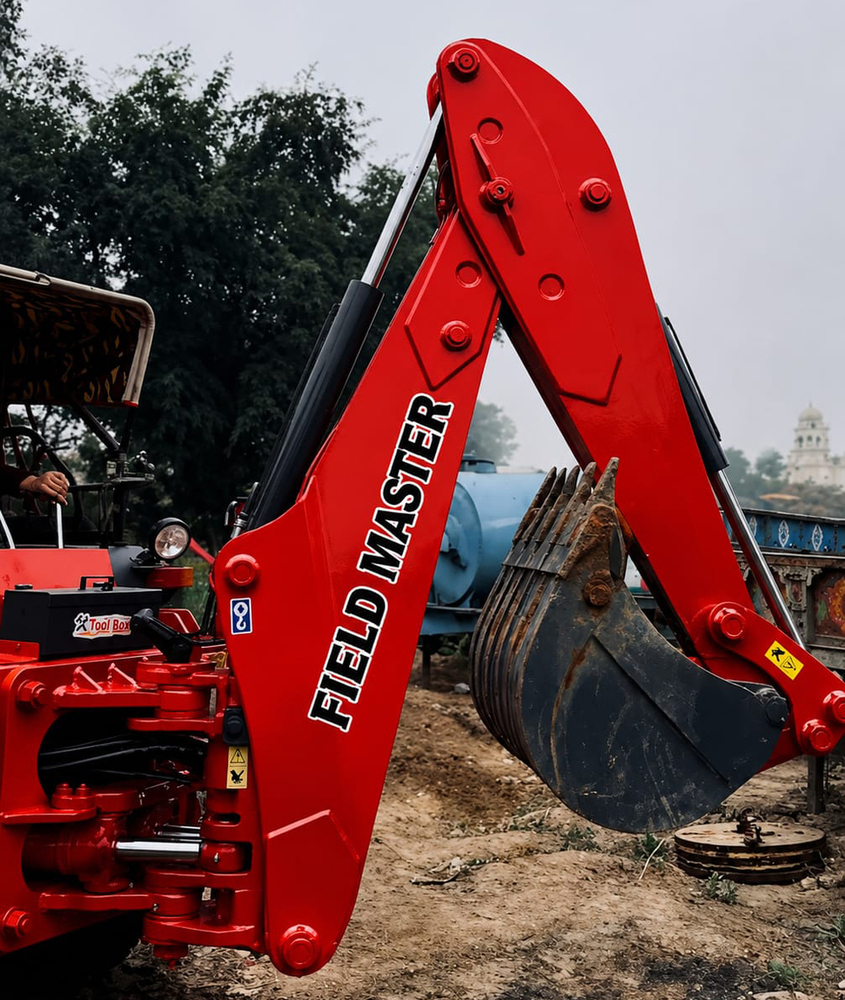Field Master Tractor Backhoe Loader