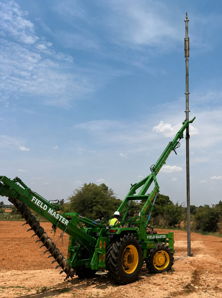 Field Master Tractor Mounted Post Hole Digger