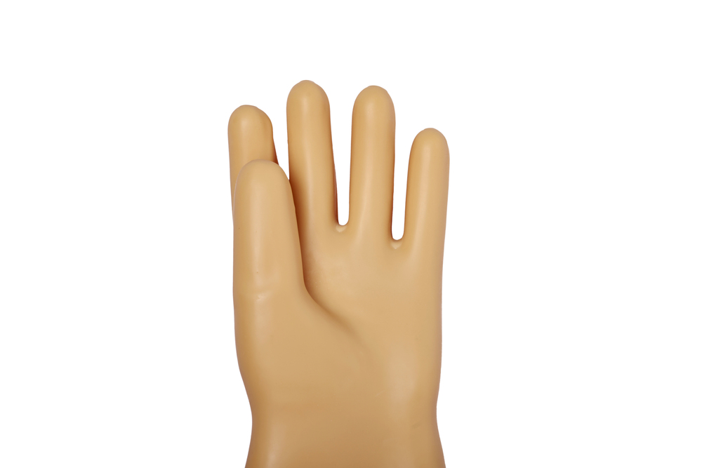 Electrical Shockproof Rubber Hand Gloves 20000v