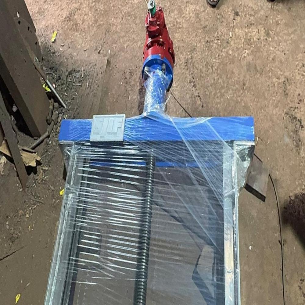 Sluice Gate - Cast Iron And Ductile Iron, 50-3000mm Size, Black Or Blue Color | Manual And Electrical Actuator, Smooth Finishing, Wall Face Mounted