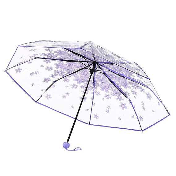 3 Fold Transparent Umbrella