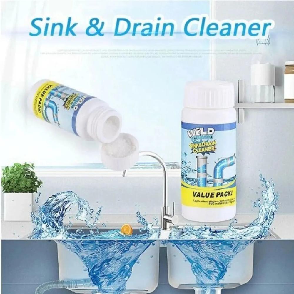 Powerful Drain Cleaner ? Fast-Acting Formula for Clear, Clog-Free Drainspack of 1