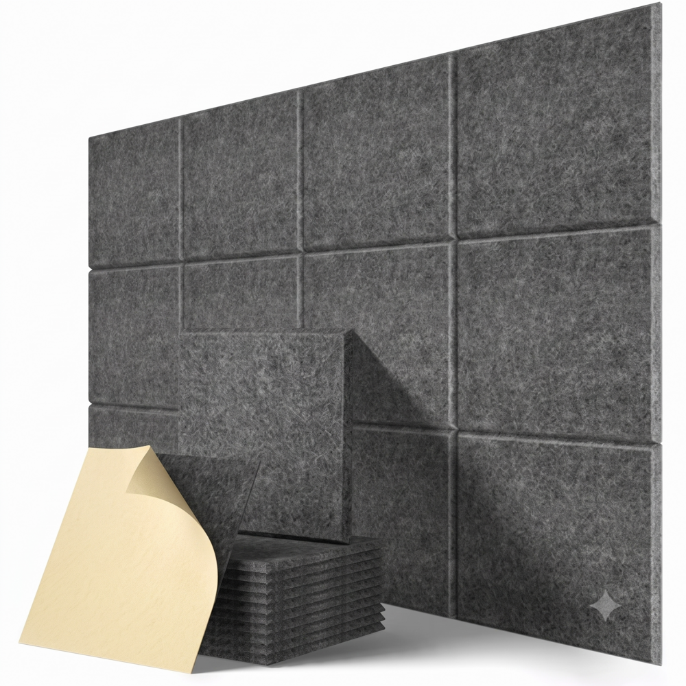 9Mm Pet Polyester Acoustical Panels - Application: Sound Absorbers