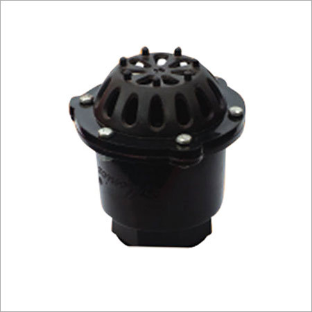 फुट वाल्व काला