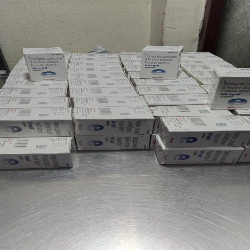 Viropil Dolutegravil Lamivudine & Tenofovir disoproxil fumarate tabletd ip