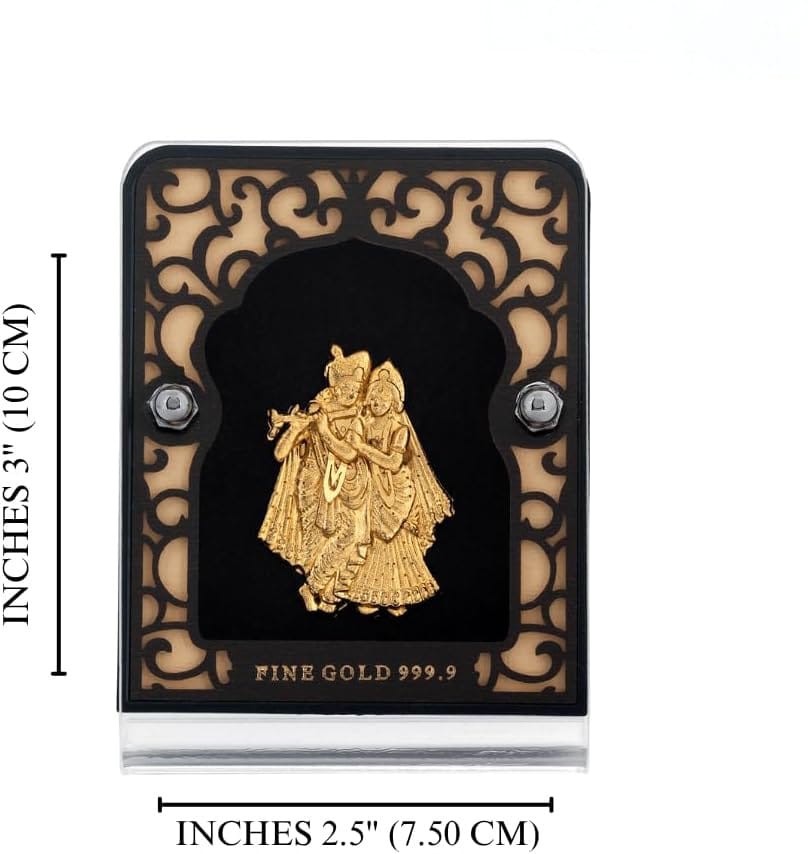 Gold Radhakrishna Stand