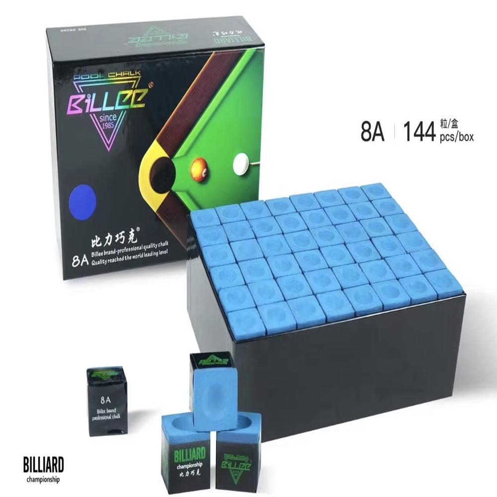 Billee 8a Billiard Chalk - Features: Low Dust