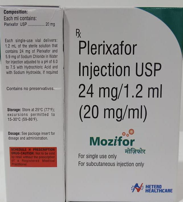 Mozifor Plerixafor 24mg Injection
