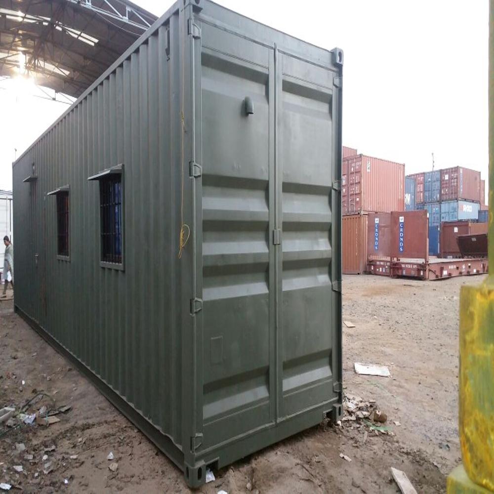 Customized Container - Color: Black Paint Coated