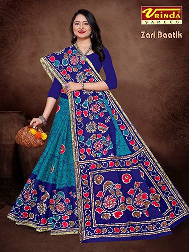 Zari Baatik Saree