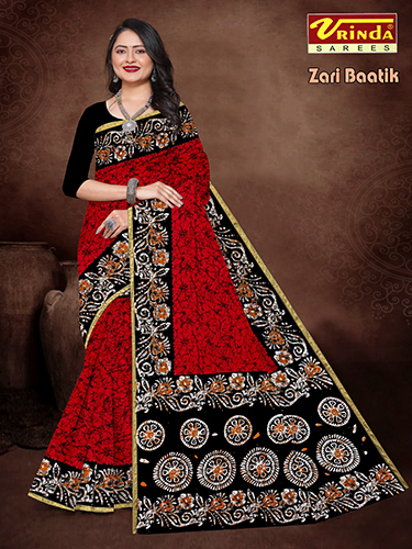 Zari Baatik Saree