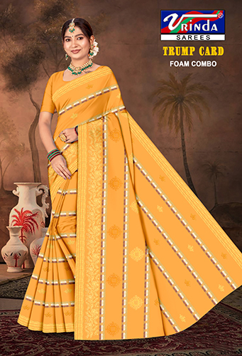 Trump Card Saree