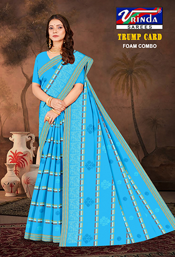 Trump Card Saree