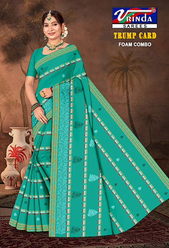 Trump Card Saree