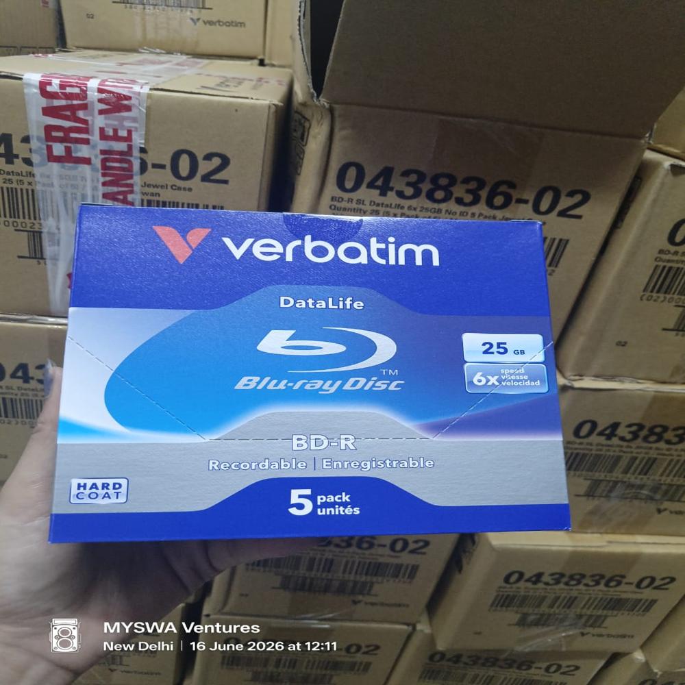 BDR 25GB 5 PK JEWWL CASE