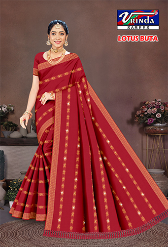 Lotus Buta Saree