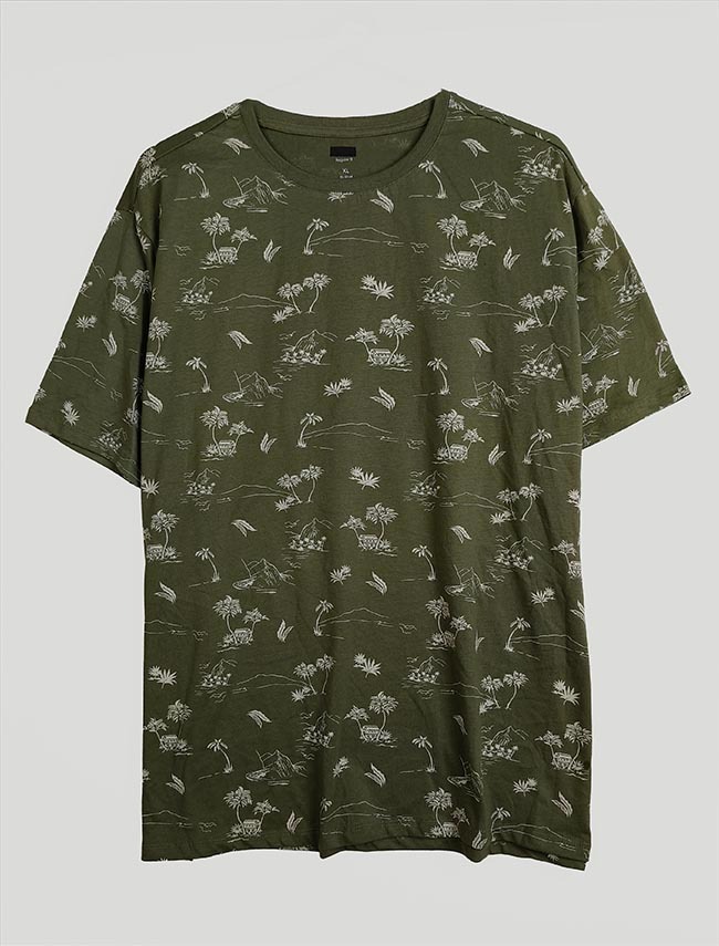 M11686 | KIABI Mens Printed T-Shirts