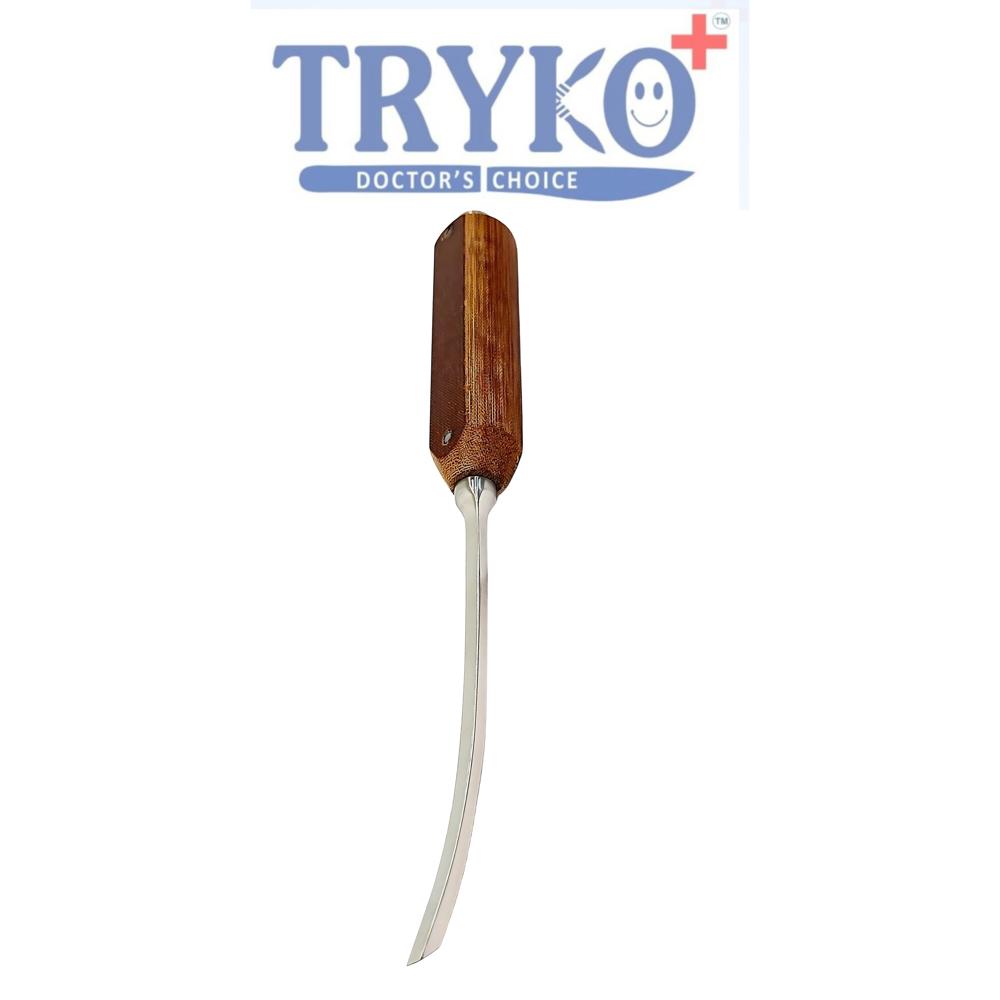 Bone Chisel Curved Fiber Handle 20 Mm Brand TRYKO+