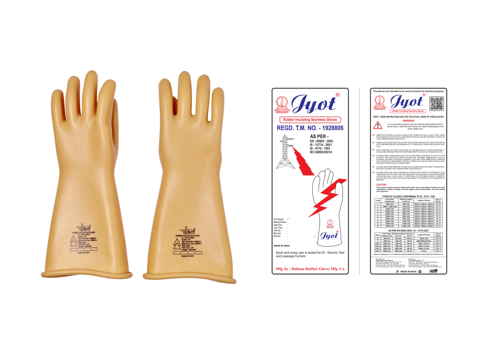 Electrical  Hand Gloves 26500v