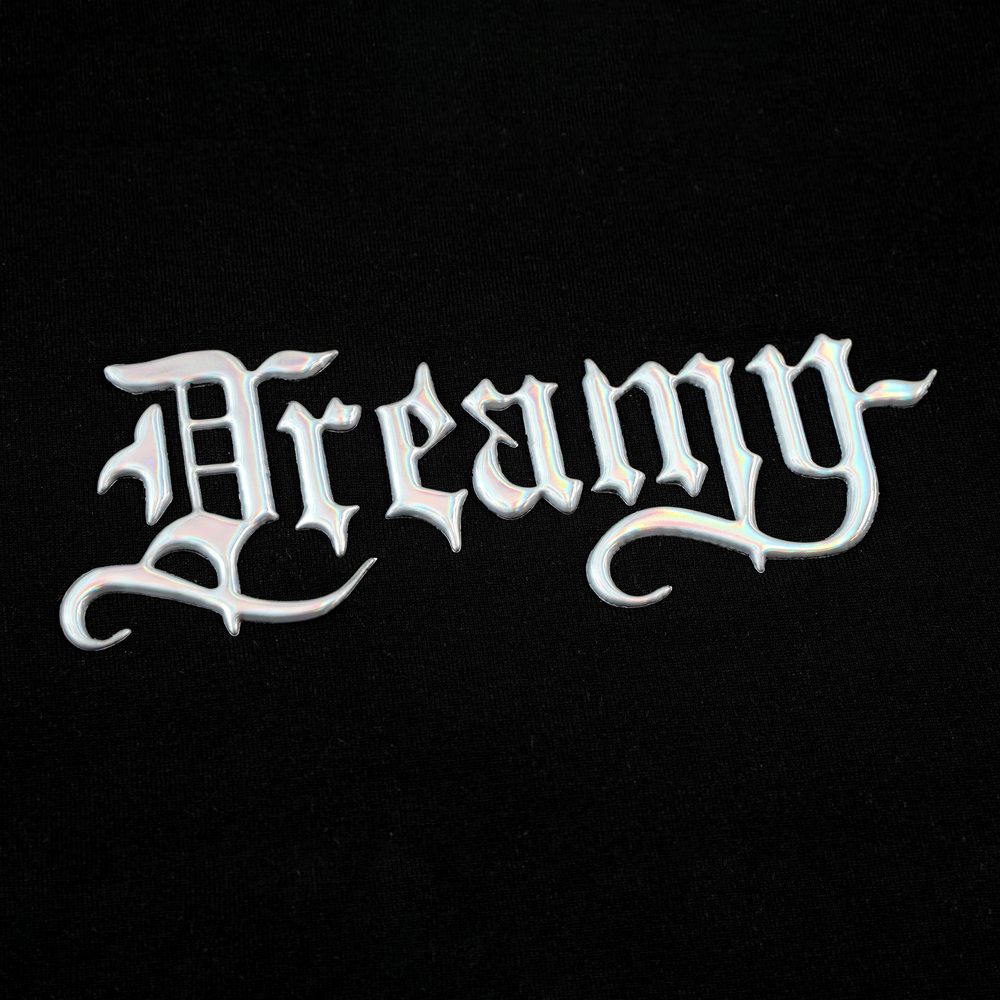 3D Tpu Silver Rainbow Heat Transfer Sticker