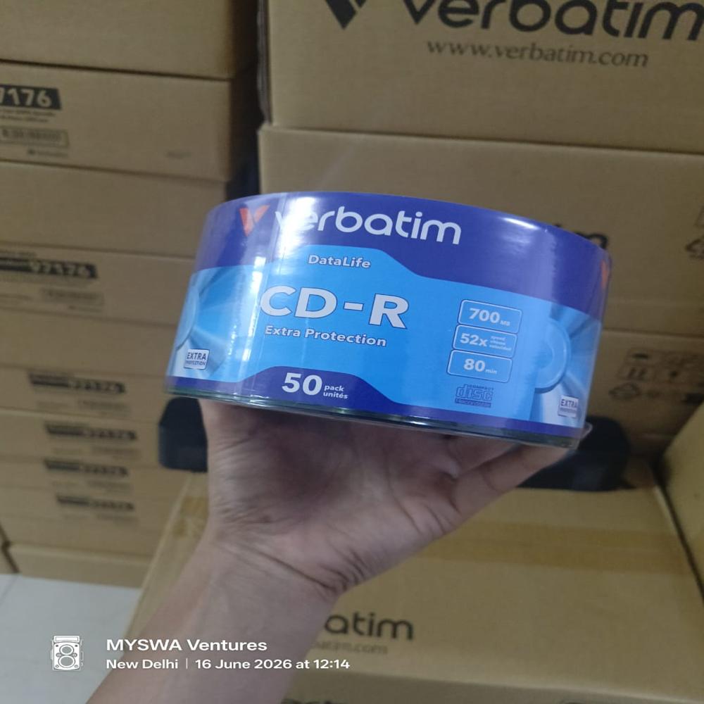 verbatim CD-R 700 MB 50 PK WRAP
