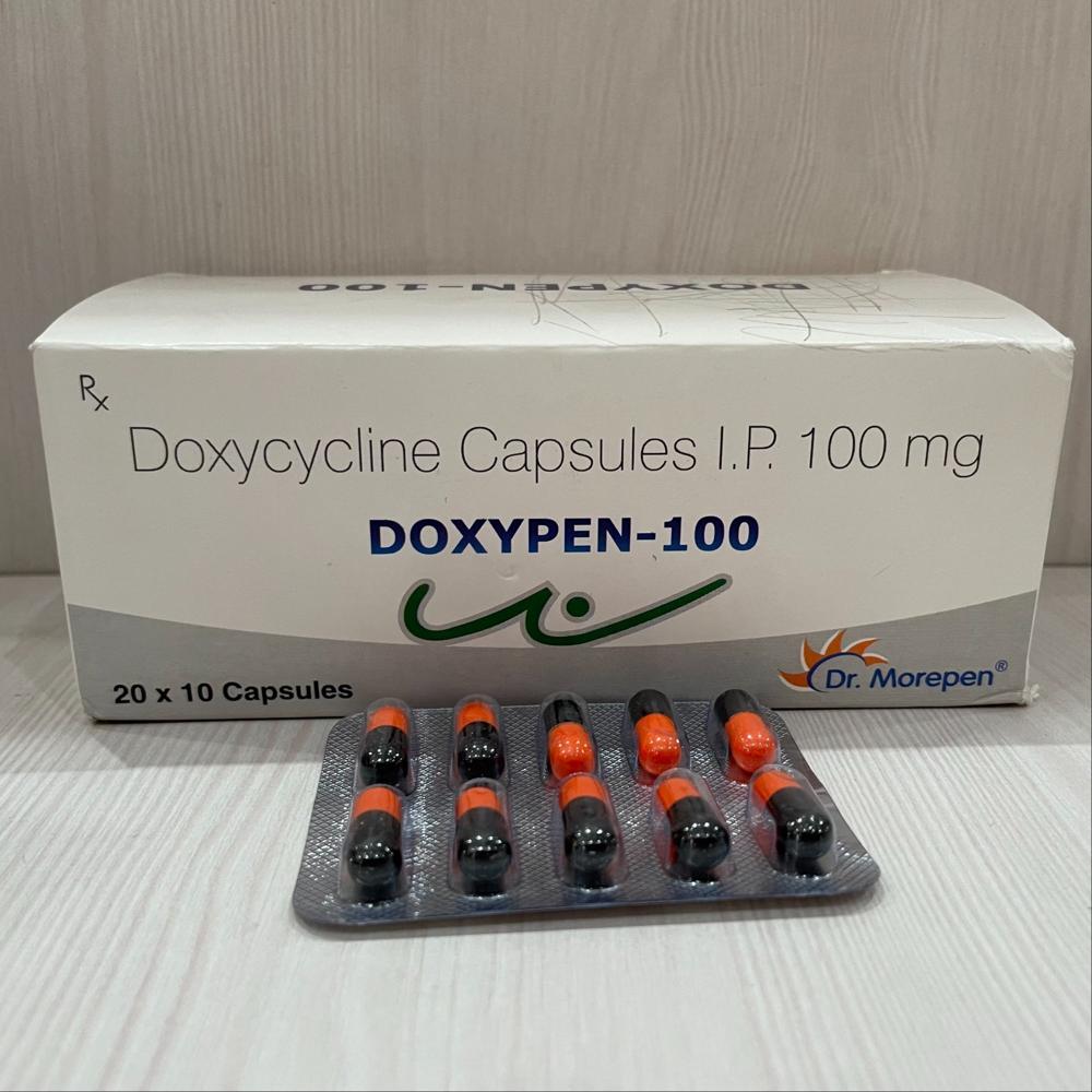 Doxycycline 100Mg Capsules Ip - Ingredients: Microcrystalline Cellulose