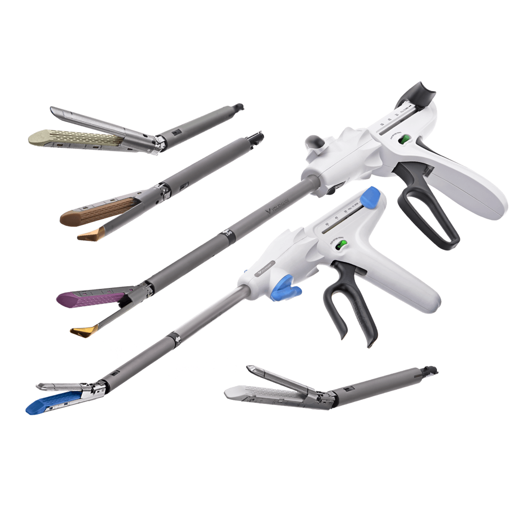 Endoscopic Linear Stapler - Steel Material, One-handed Operation, Multiple Use | Convenient Reload Exchange, Reduces Infection Risk During Surgery