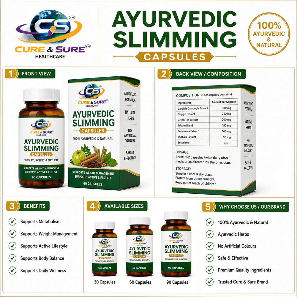 Ayurvedic Slimming Capsules Third Party Manufacturing