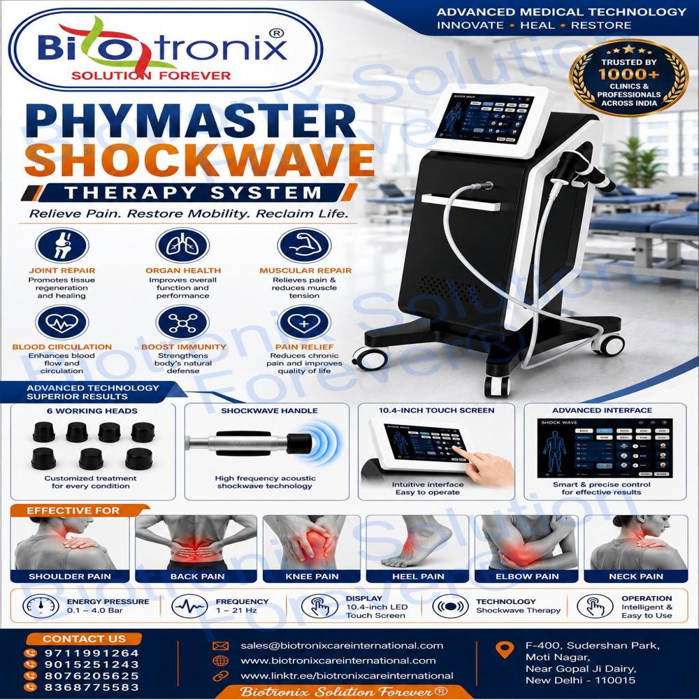 Premium Shockwave Therapy Machine for Sports Rehabilitation