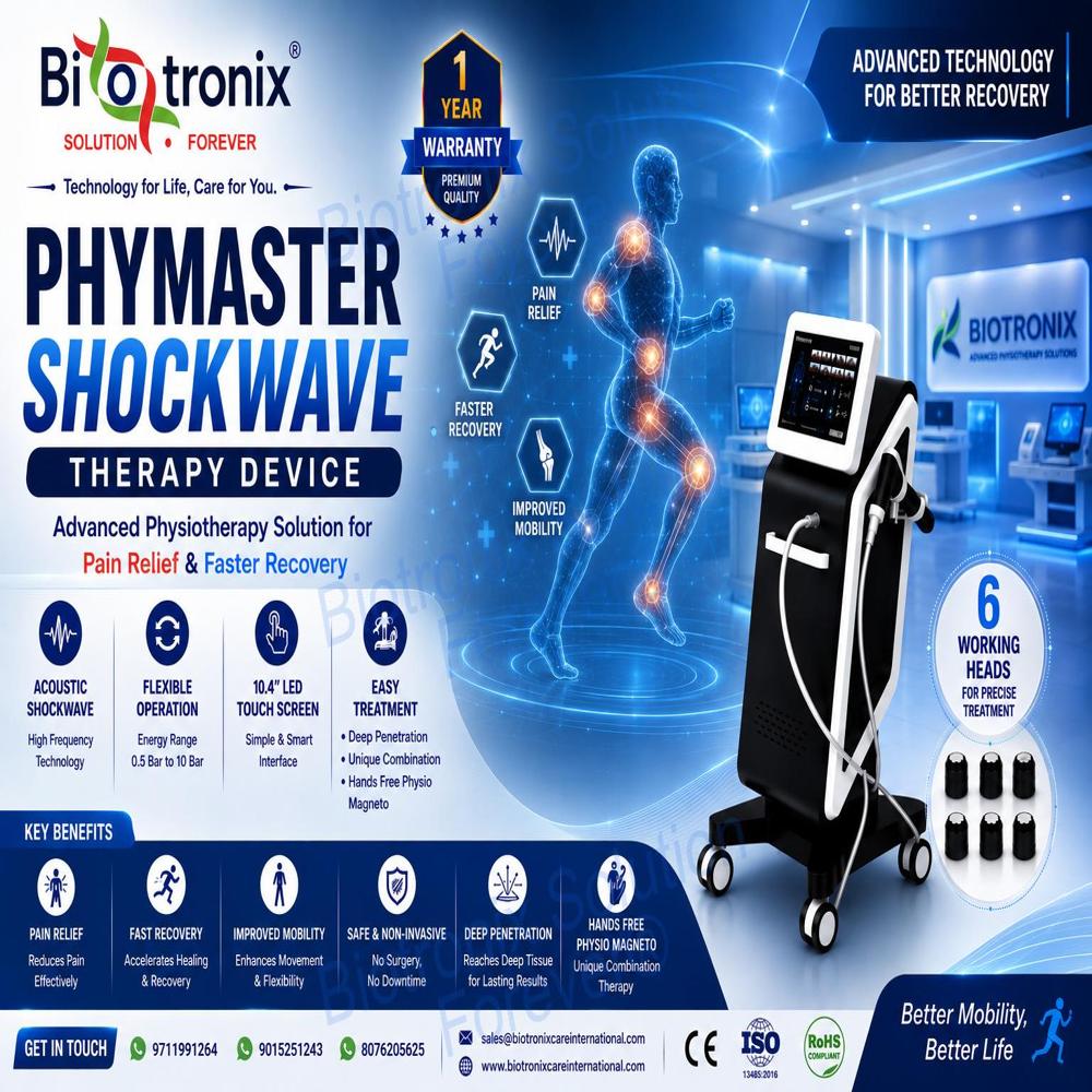 Premium Shockwave Therapy Machine for Sports Rehabilitation