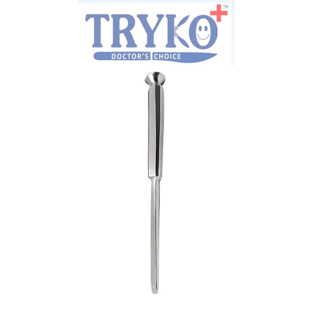 Bone Chisel Straight Stainless Steel Handle 5 mm Brand TRYKO+
