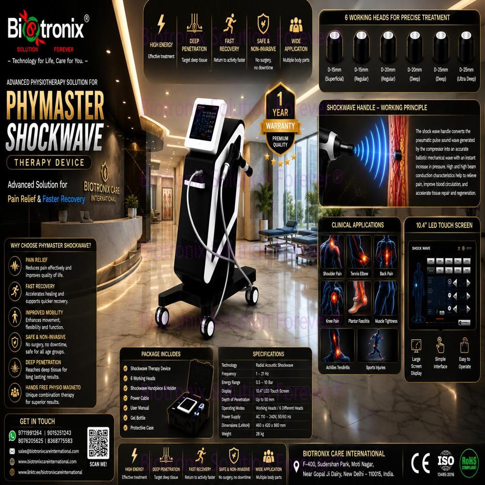 Medical Shockwave Therapy Device for Orthopedic Care