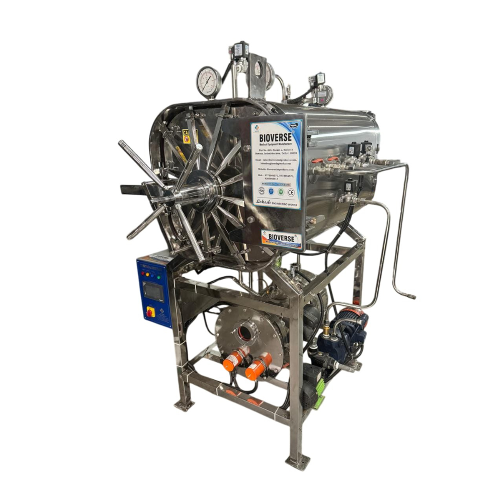 Steam Sterilizer Horizontal Rectangular - Application: Industrial