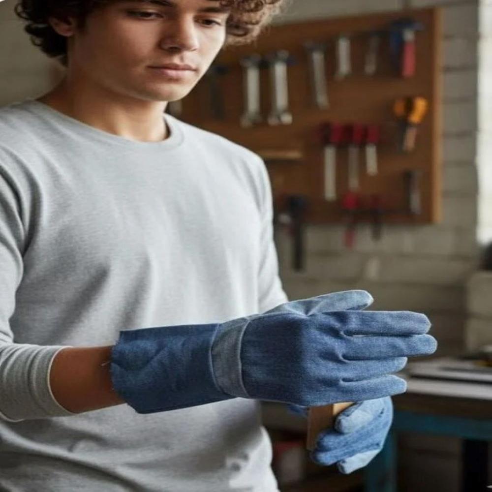 Leather Jeans Hand GLoves