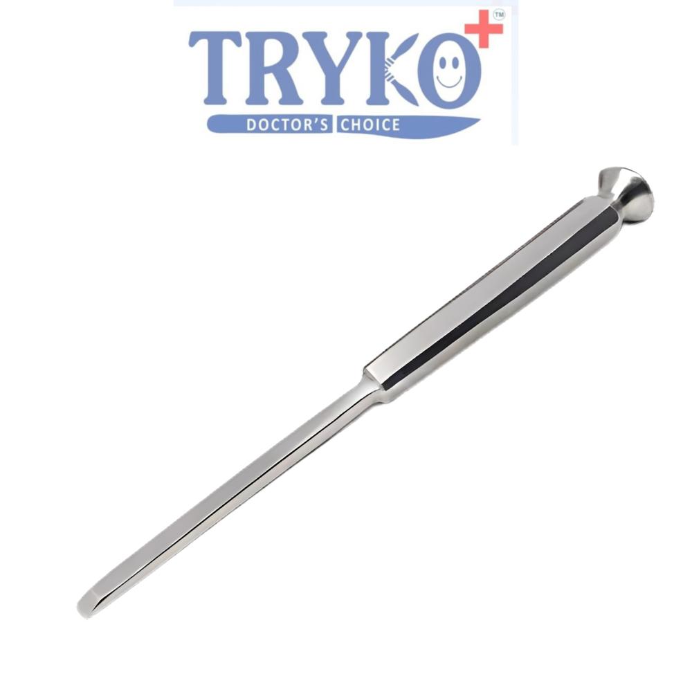 Bone Chisel Straight Stainless Steel Handle 15 mm Brand TRYKO+