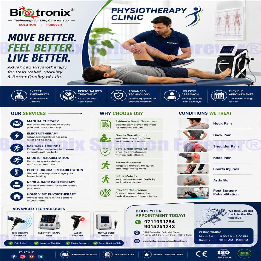 Advanced Radial ESWT Machine for Musculoskeletal Rehabilitation