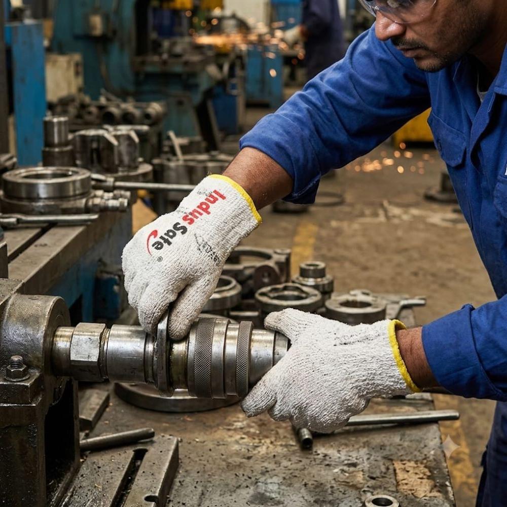 Asbestos Hand Gloves - Application: Industrial
