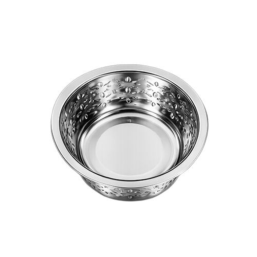 Stainless Steel Finger Bowl - 4 to 5 Inch, Silver, Embossed Floral Pattern | Mirror Polished, Rustproof, Dishwasher Safe, Eco-Friendly