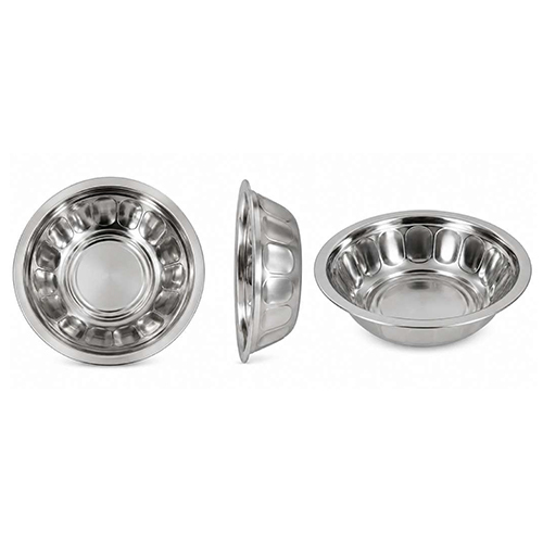 Stainless Steel Gold Coin Bowl