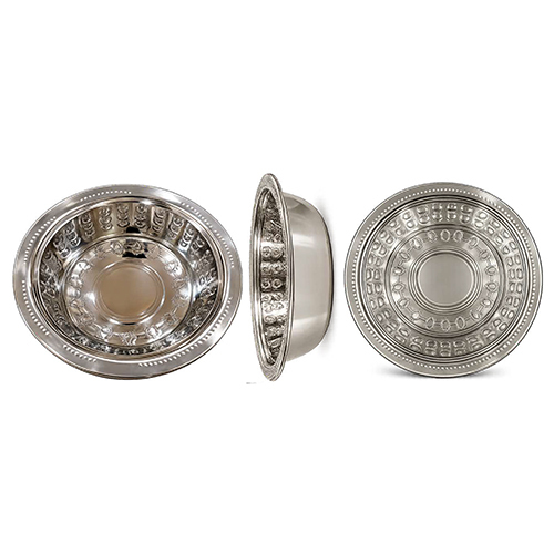 Stainless Steel Rice Kunda Designer Bowl