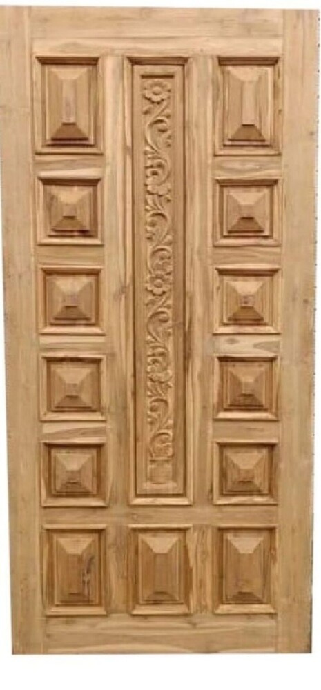 Main Gate Door - Color: Brown / Wooden Finish