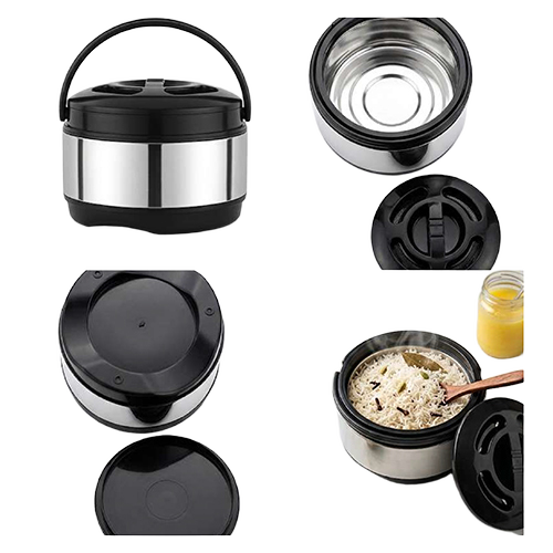 Insulated Stainless Steel Casserole - Capacity: 1000 Ml - 2500 Ml (Varies By Model)