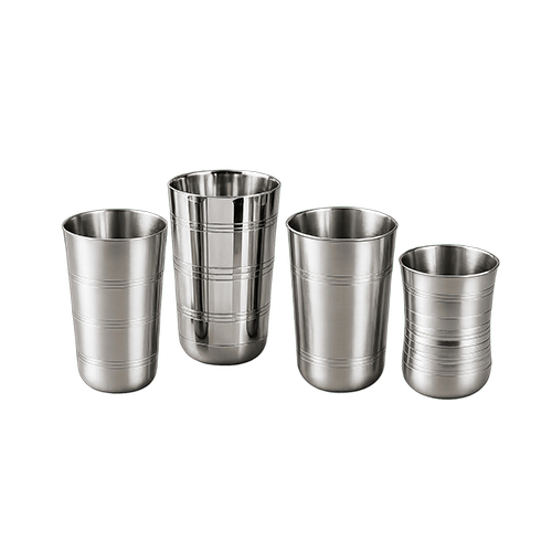 Stainless Steel Glass - Capacity: 250 - 300 Ml (Approx)