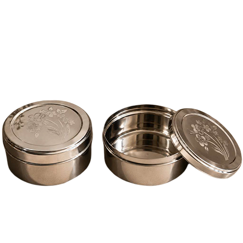 Stainless Steel Puri Dabba For Lunch Box