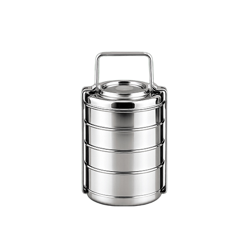 Stainless Steel Tiffin - Capacity: 250 Ml - 500 Ml Per Container