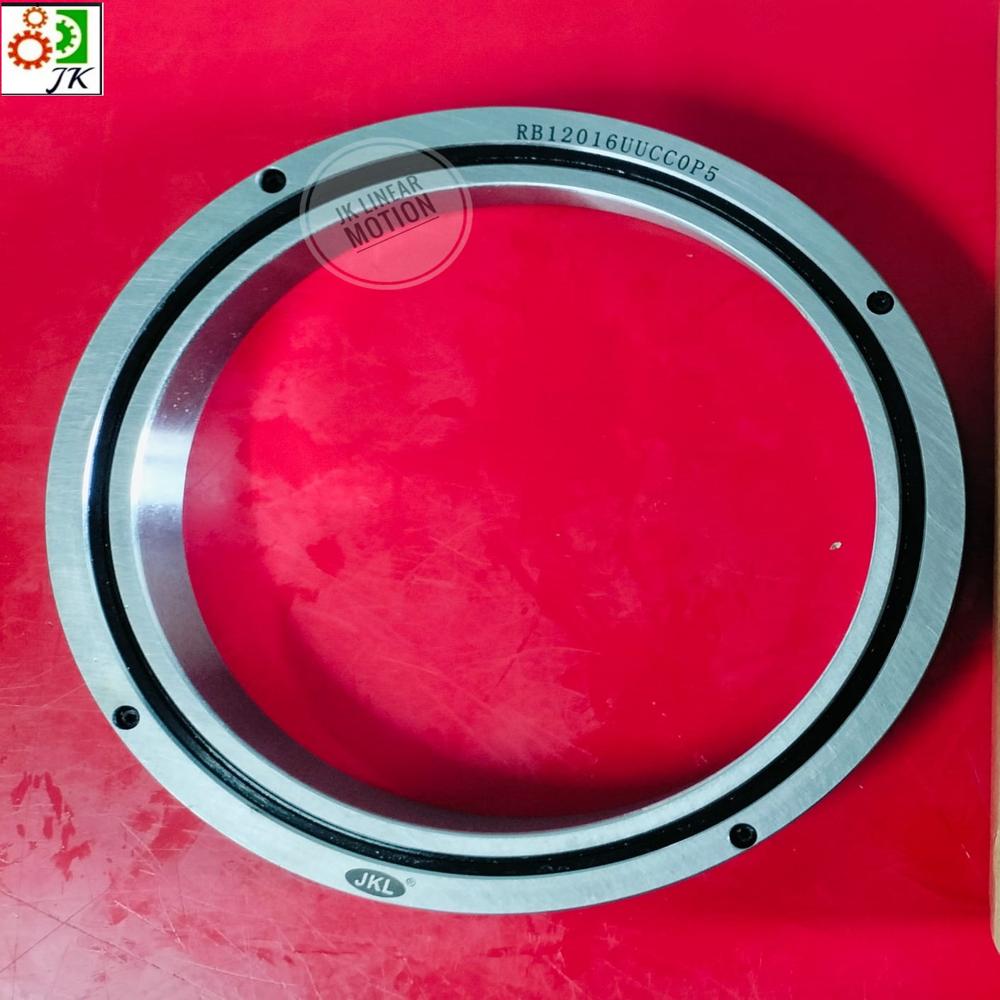 Rb 12016 Uu Cco P5 Cross Roller Bearing - High Carbon Chromium Steel, 120mm Bore, Double Rubber Sealed, P5 Precision